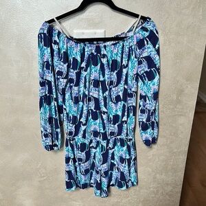 EUC Lilly Pulitzer Lana romper size xs